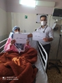 کمپین من ماسک می زنم در بیمارستان حضرت ولی عصر(عج) خرم بید