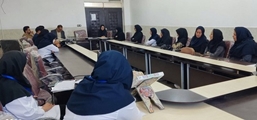 جلسه کادر درمان با حضور مسئول حراست