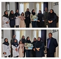 گرامیداشت روز پزشک و تبریک به رئیس بیمارستان از طرف سوپروایزرها و سرپرستاران بخش ها