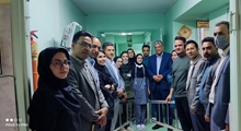 بازدید فرماندار شهرستان از بیمارستان ولیعصر(عج)